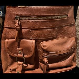 American eagle bag brown